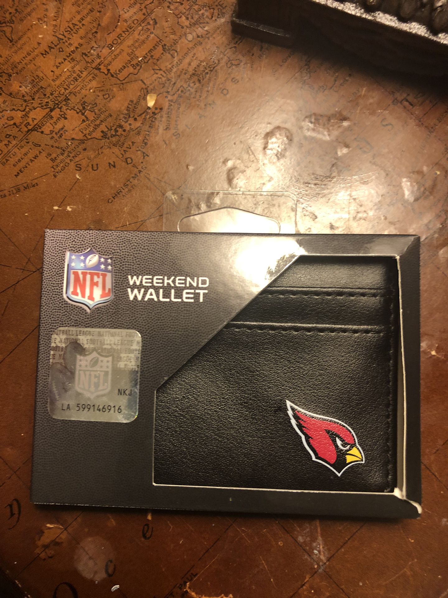 Arizona Cardinals leather weekend wallet