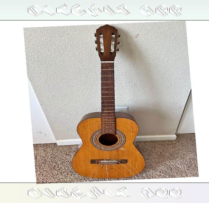 Acoustic Guitar Rich Music and Classic Expert Design southern million