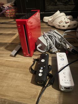 Red Nintendo Wii