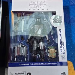 Star Wars Black Series First Edition Mandalorian And Grogu