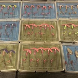 Sockeye Salmon Fishing Spinner Kits