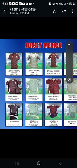 MEXICO SHIRTS JERSEY 2024
