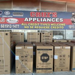 Cruz S Appliances Sales Brand New Refrigerators Washer And Dryer And Stove Easy Financing Credit Available 