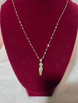 Gold necklace