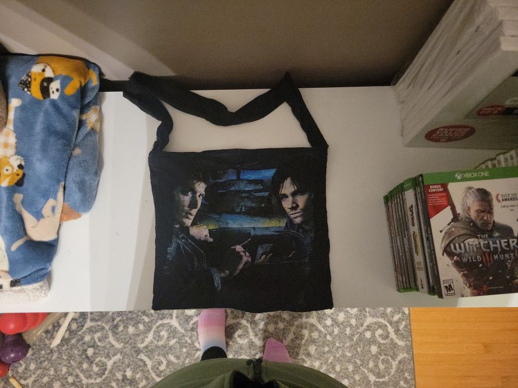 Supernatural Fabric Sling Bag