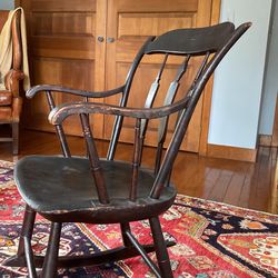 Antique Windsor Rocking Chair