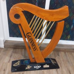 Guinness Harp Statue 