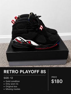 Retro ‘Playoff’ 8s