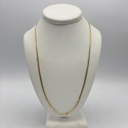 14kt 22” YG Mariner Chain