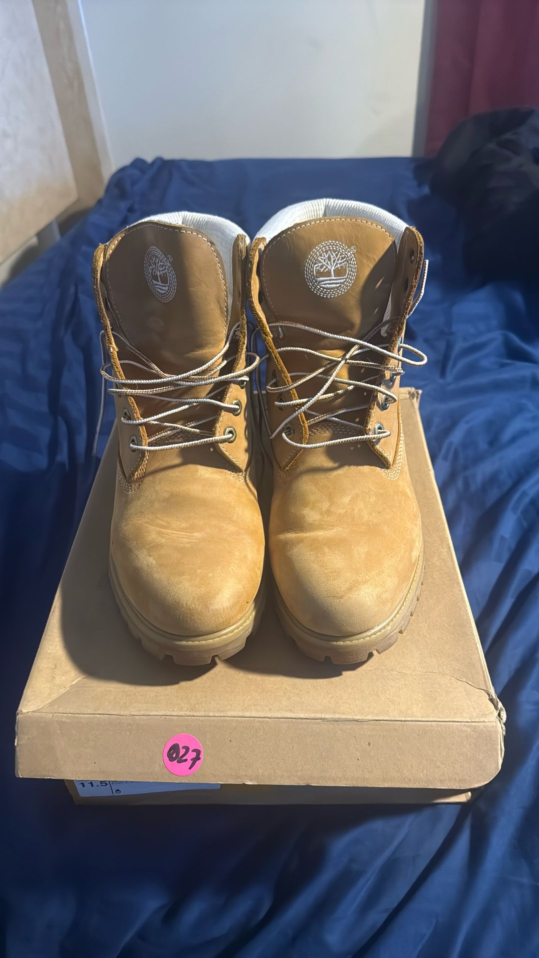 Timberlands Wheat And White 