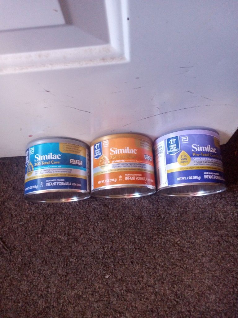 Similac Pro-Total Comfort Never Opened 7oz Can $8.00 Each