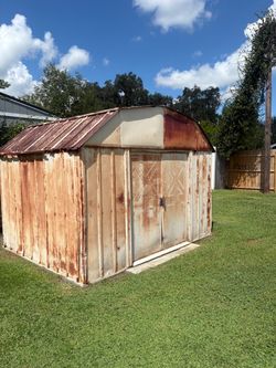 Metal Backyard shed