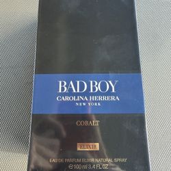 Bad Boy Cobalt Elixir By Carolina Herrera *ORIGINAL