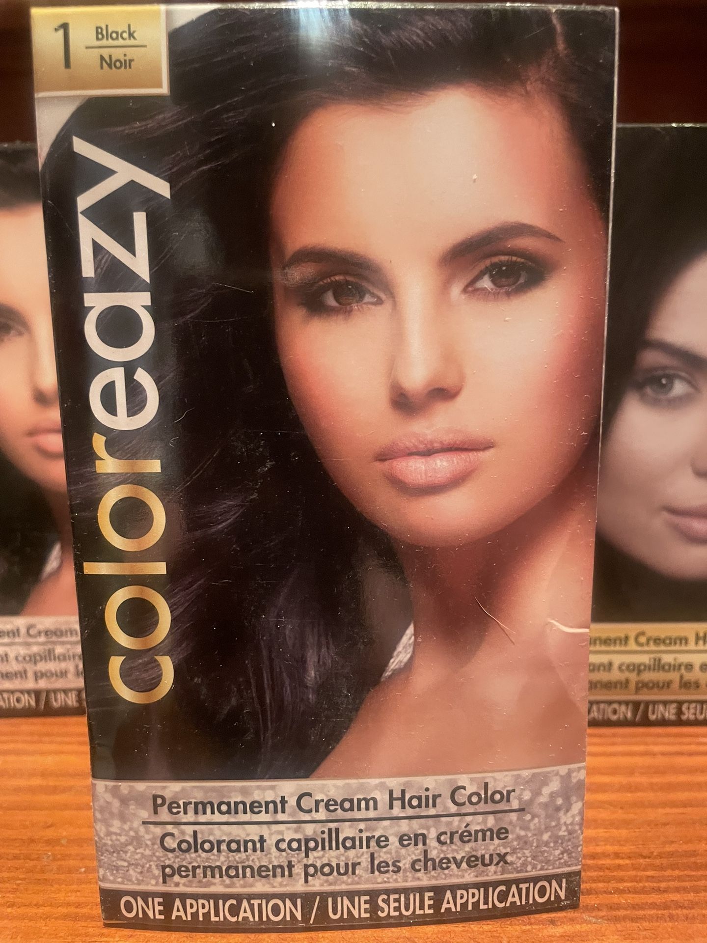 Color Easy Permanent hair Color -black-noir
