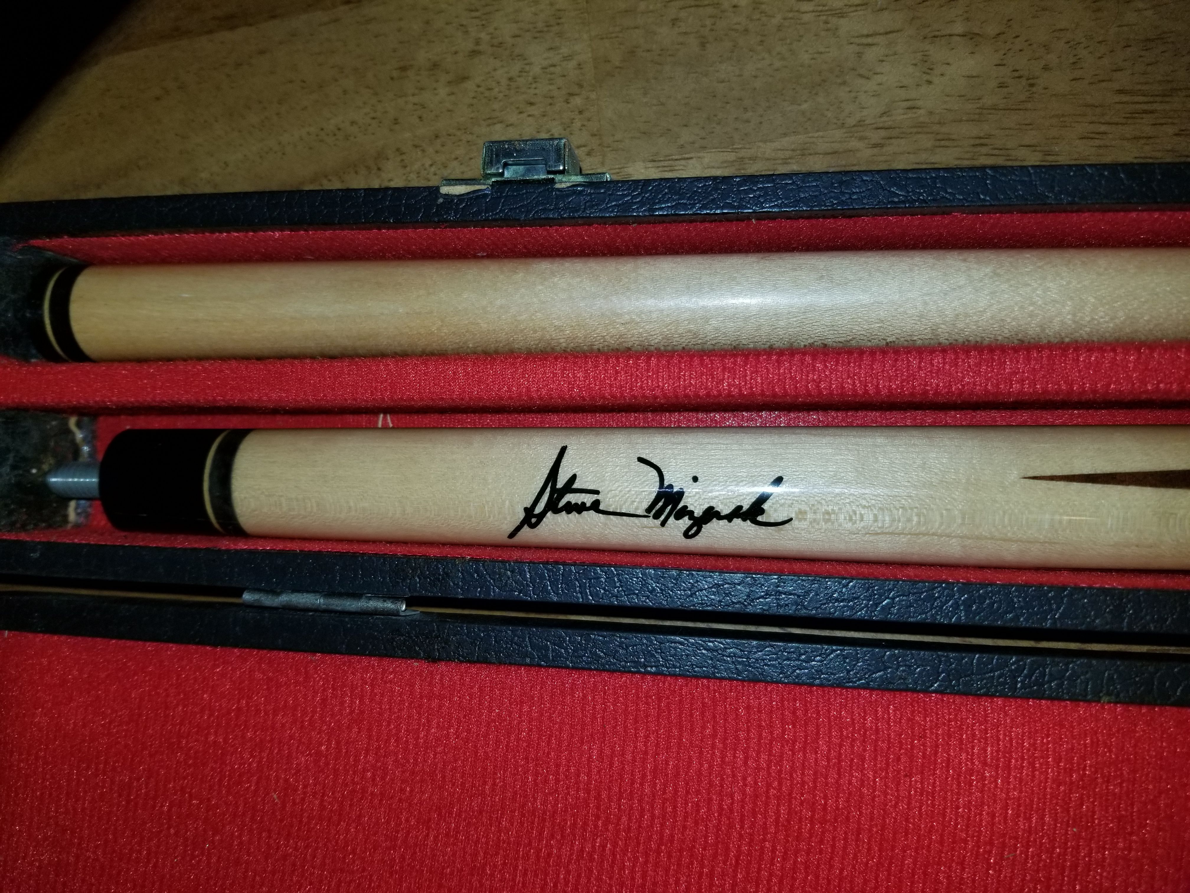 Steve Mizerak Signature Pool Cue