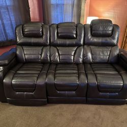 Othello Power Recliner Couch 