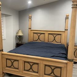 King Bedroom Set With Mattress 