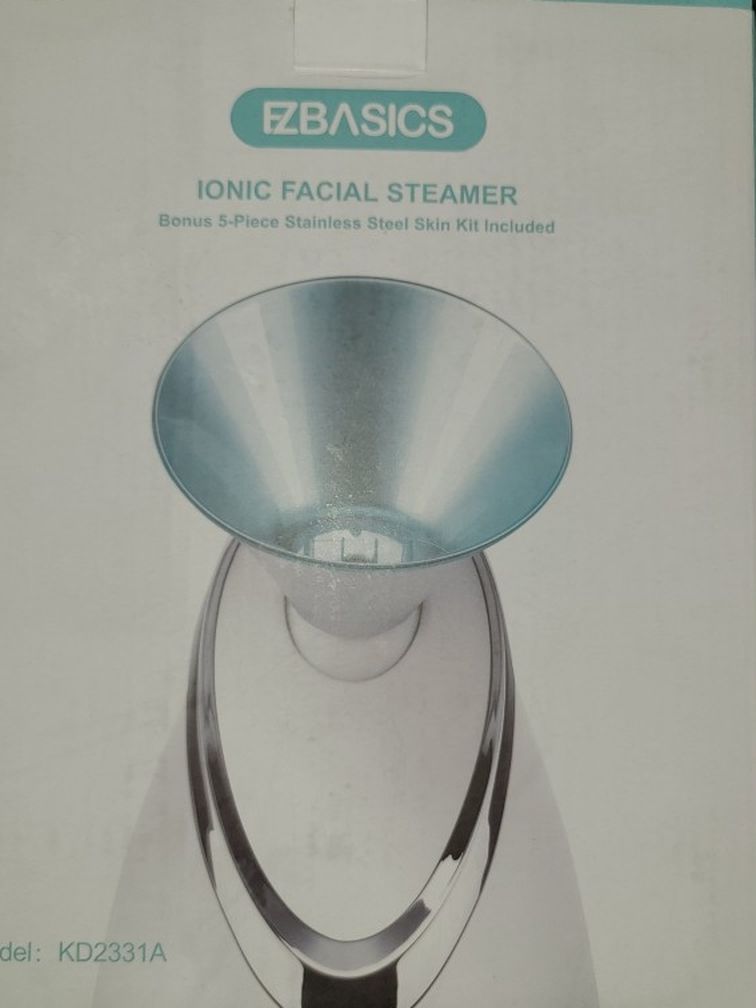 EZBASICS Facial Steamer Nano Ionic Face Steamer