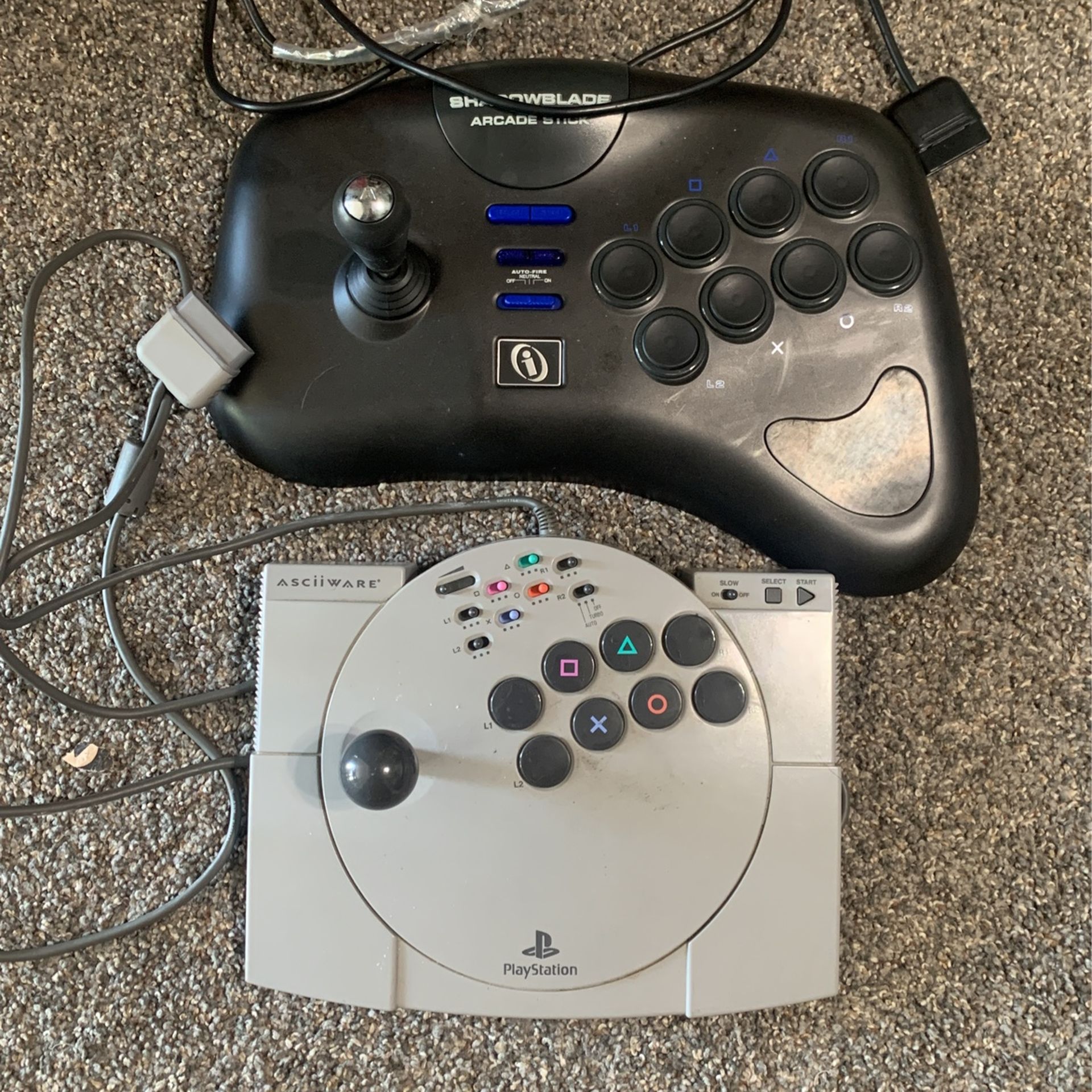 PlayStation 2 Ps2 Arcade Sticks Fighting Sticks TESTED for Sale in