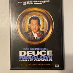 Rob Schneider Deuce Bigalow Male Gigolo DVD 