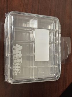 ArtBin Slim Line Box 10 Compartments 2/Pkg4.25"X3.75"X0.625" Clear
