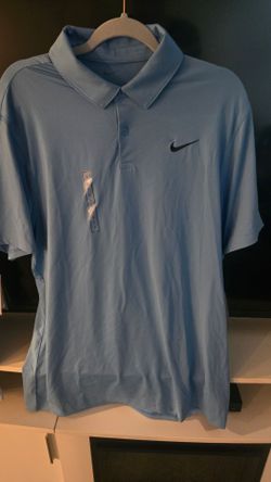 Nike Men's Light Blue Polo Shirt