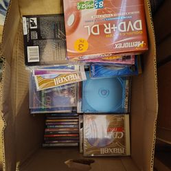 Free cd case and blank cd