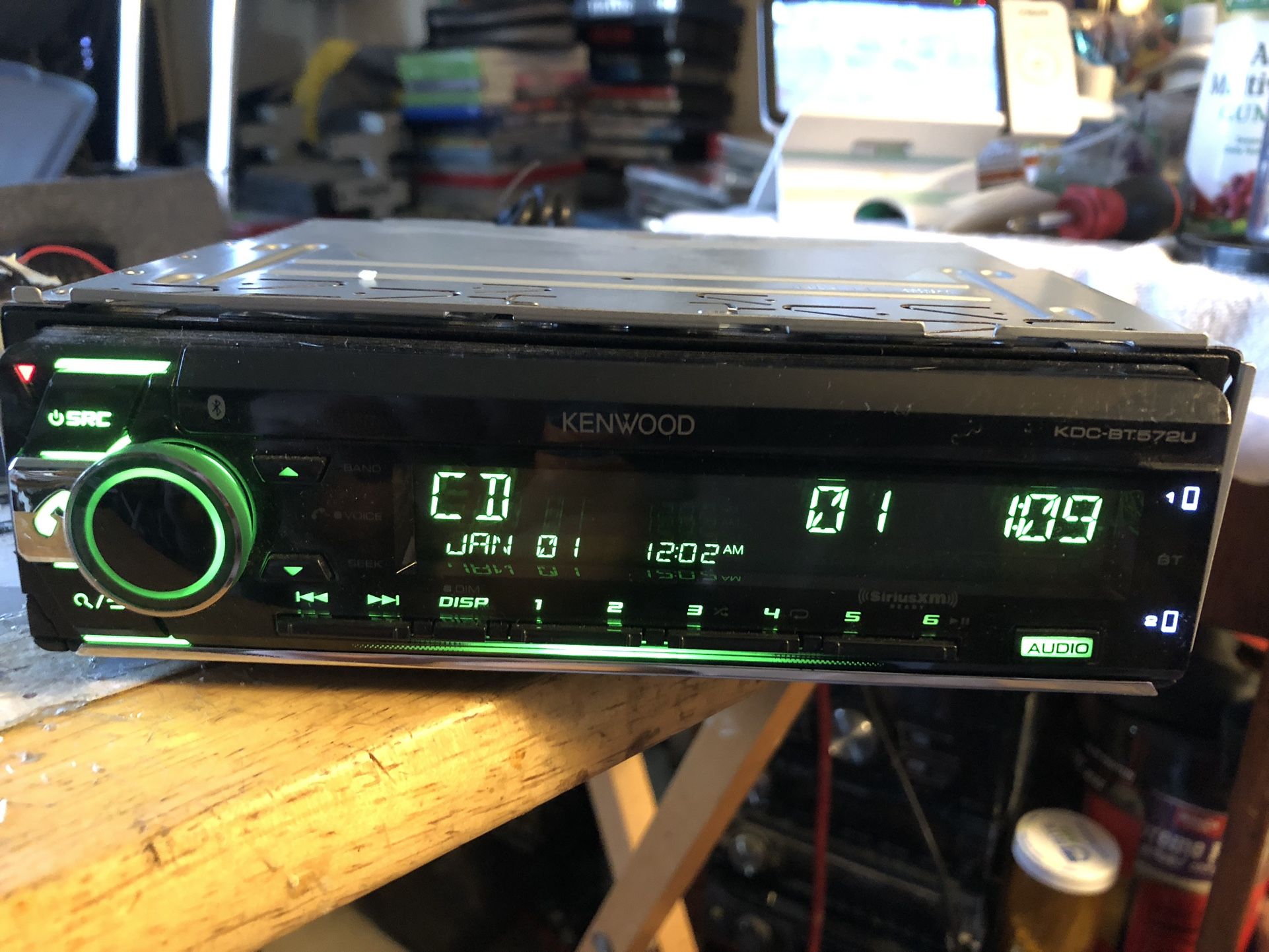 Kenwood KDC-BT572U CD 💿 Receiver Made In Indonesia 🇮🇩 