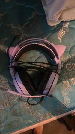 Gaming headset (cat ears)
