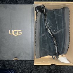 UGG Neumel Black Boots, Size 9