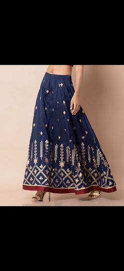 Size M/L Indian Skirt Outfit Ethnic Desi Festive Lehenga