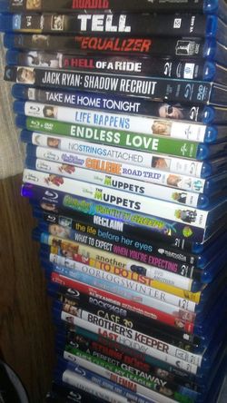 BLU-RAY'S Misc titles - Most newer and watched only once