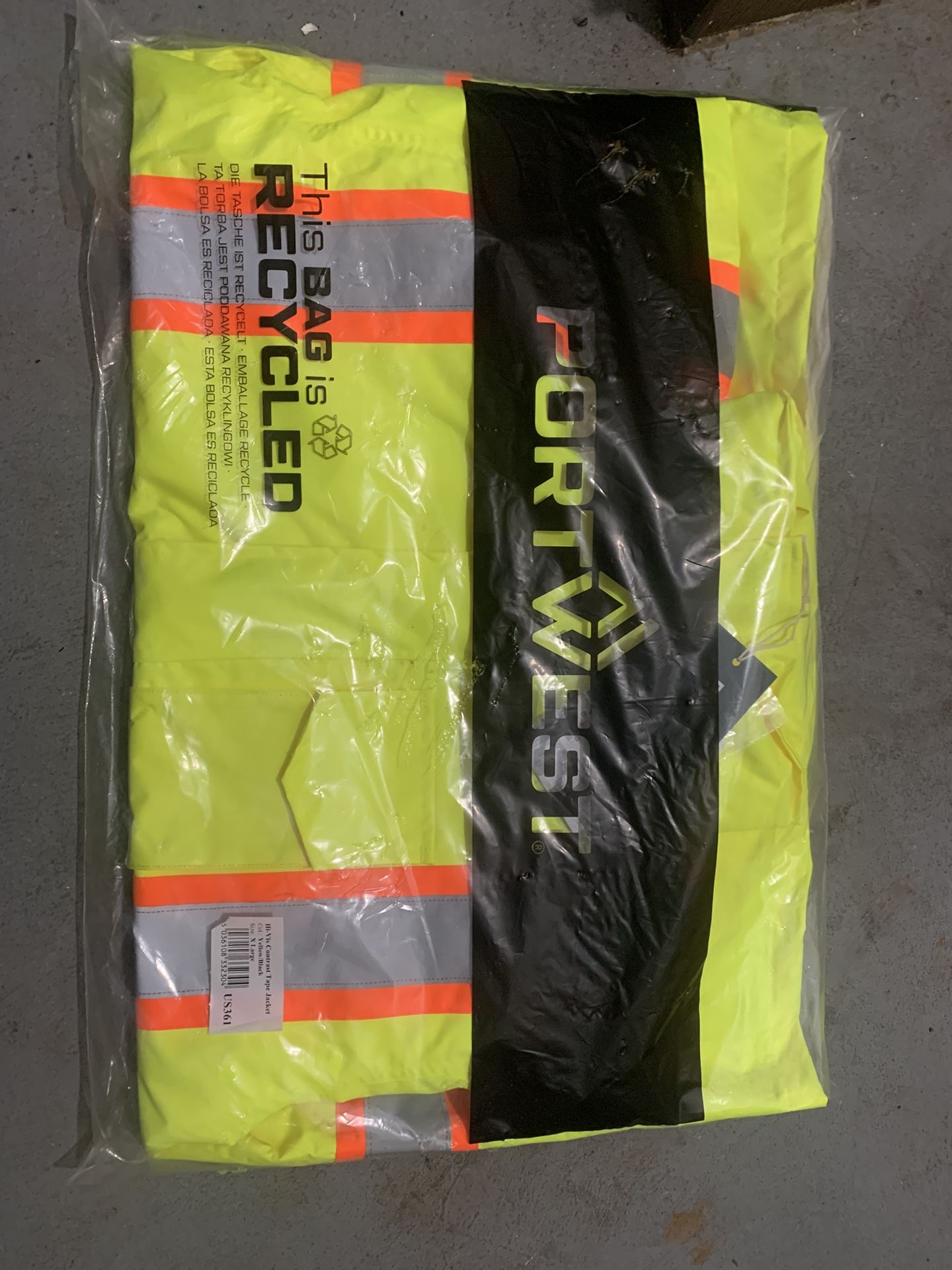 Hi-Vis Rain Jacket