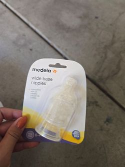Medela wide base nipples