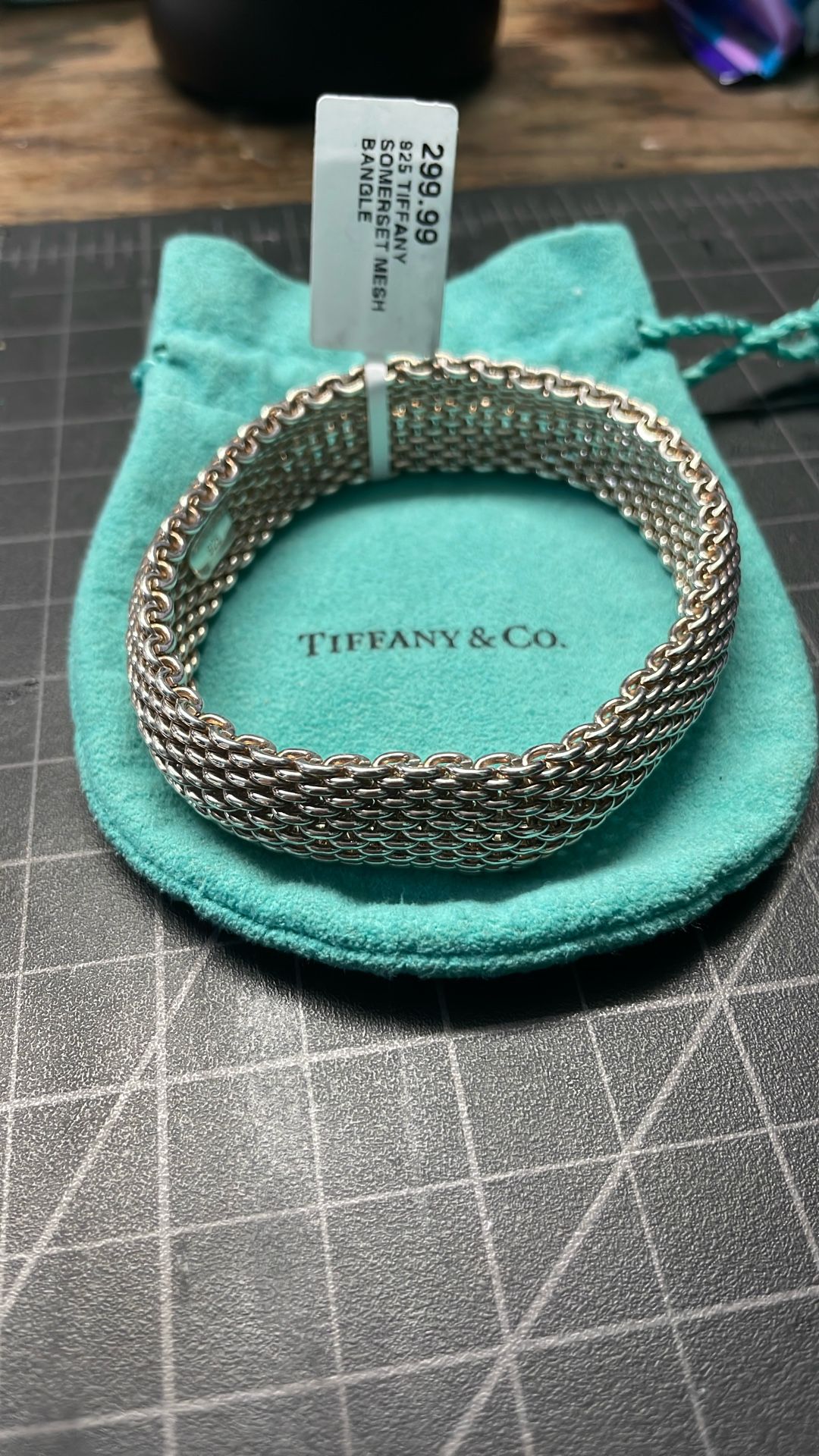 Tiffany & Co. Bracelet Mesh Bangle