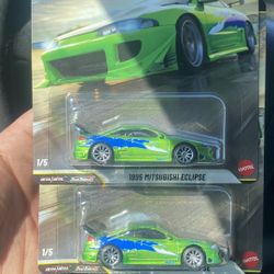 Hot Wheels F&F 25th Anniversary Mitsubishi Eclipse Chase