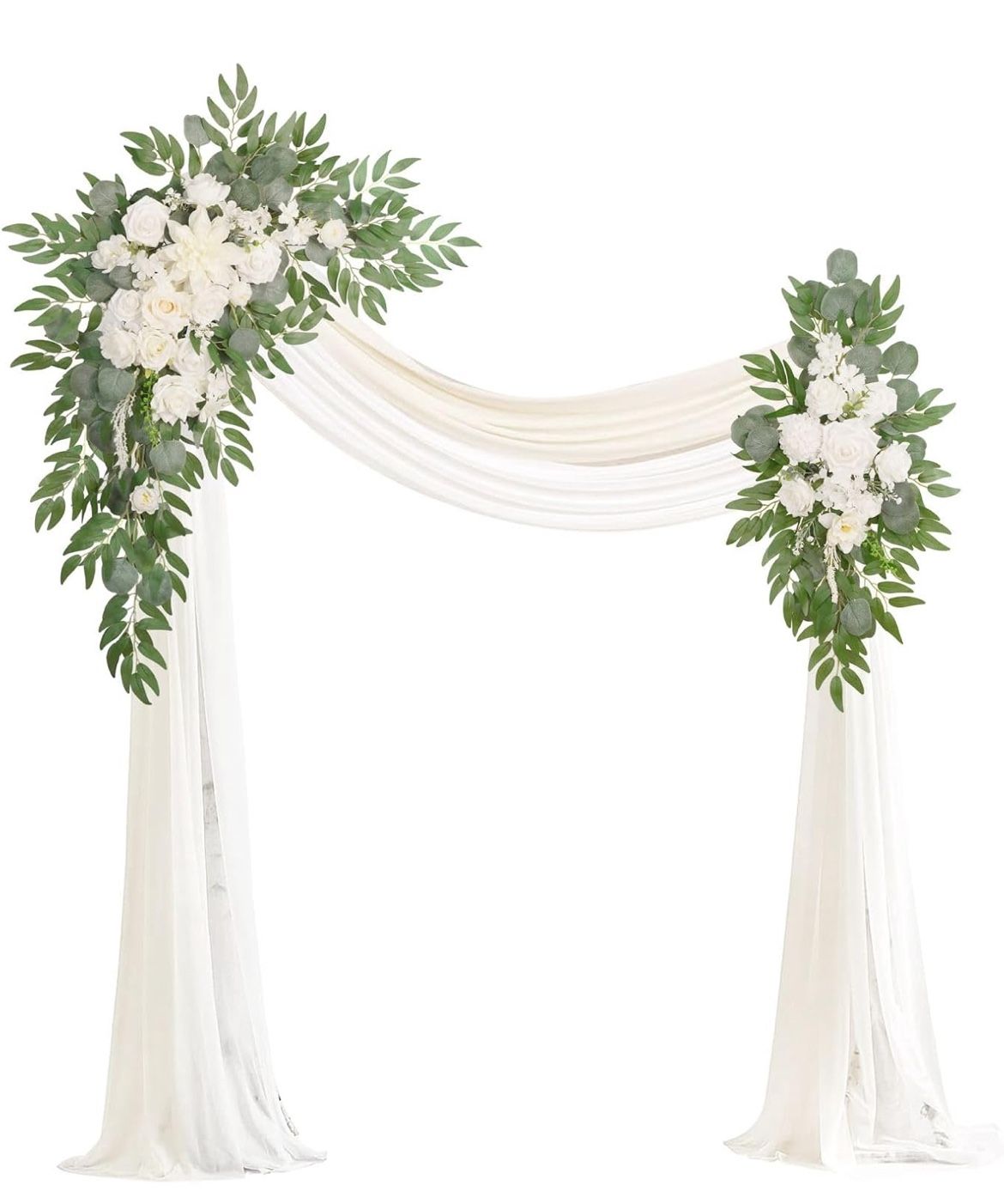 Artificial Arch Flowers Kit(Pack of 4) New In Box