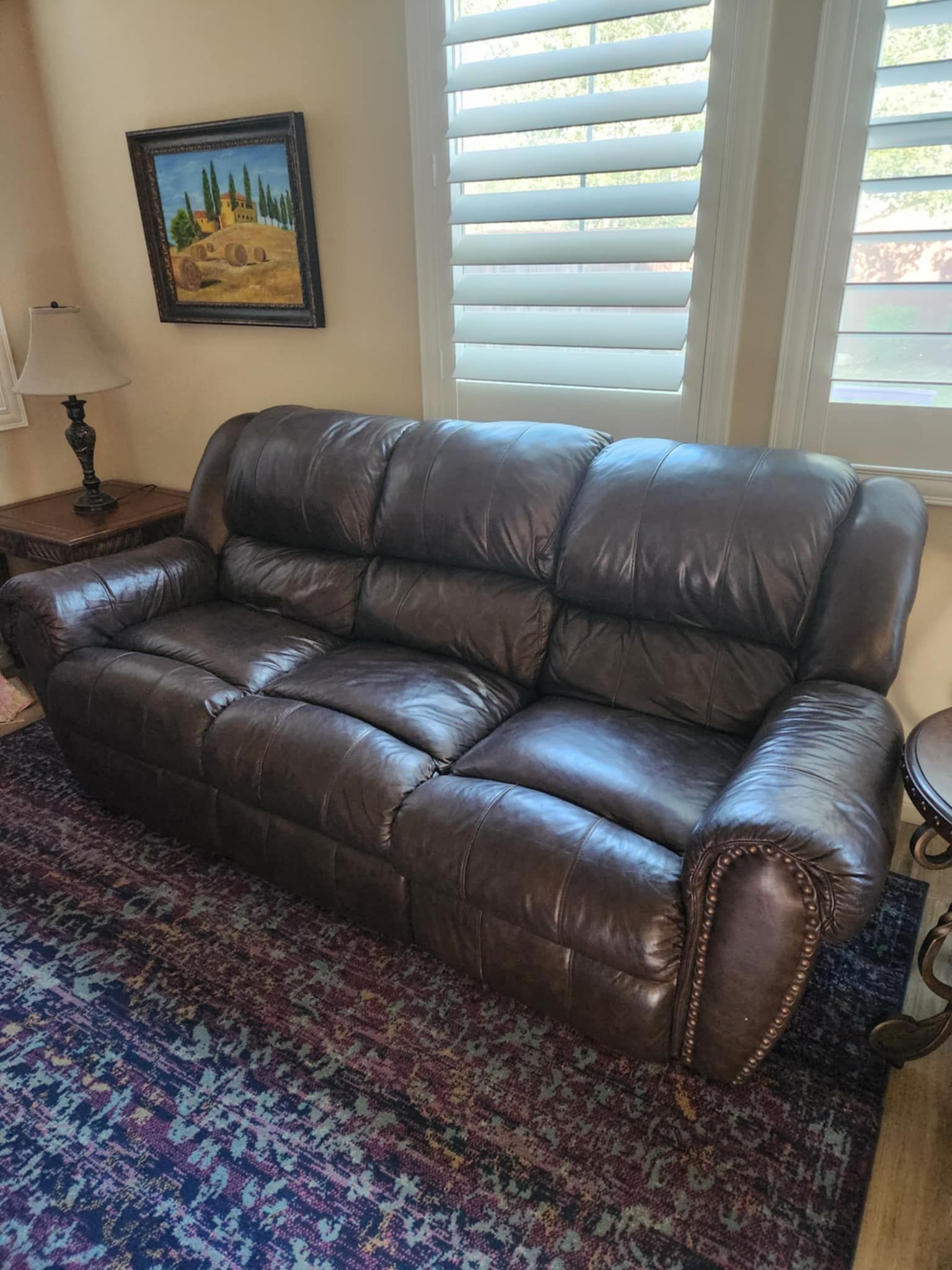 Leather Couch