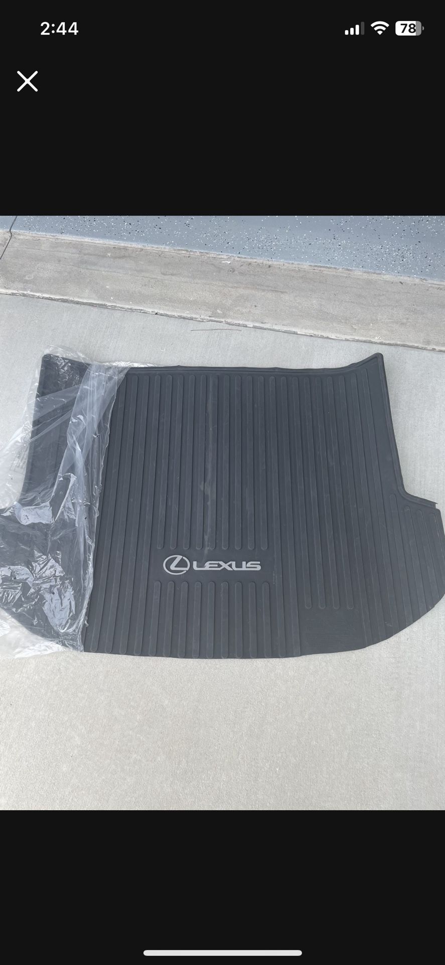 Lexus All weather Cargo Mat