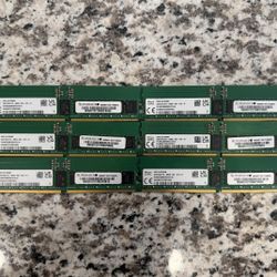 LOT OF 6x SKHynix 32GB 2Rx8 PC5-4800B DDR5 ECC RDIMM