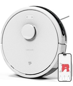 TECBOT S3 PRO Robotic Vacuum Cleaner and mop, LiDAR Navigation, 150mins Runtime&4,000Pa Suction, Automatic Charging Robot Vacuum Cleaner, WiFi,App,Ale