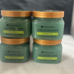 4-pack Coconut Lime Tree Hut Sugar Scrub