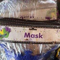 Never Used Mascaraed Masks 