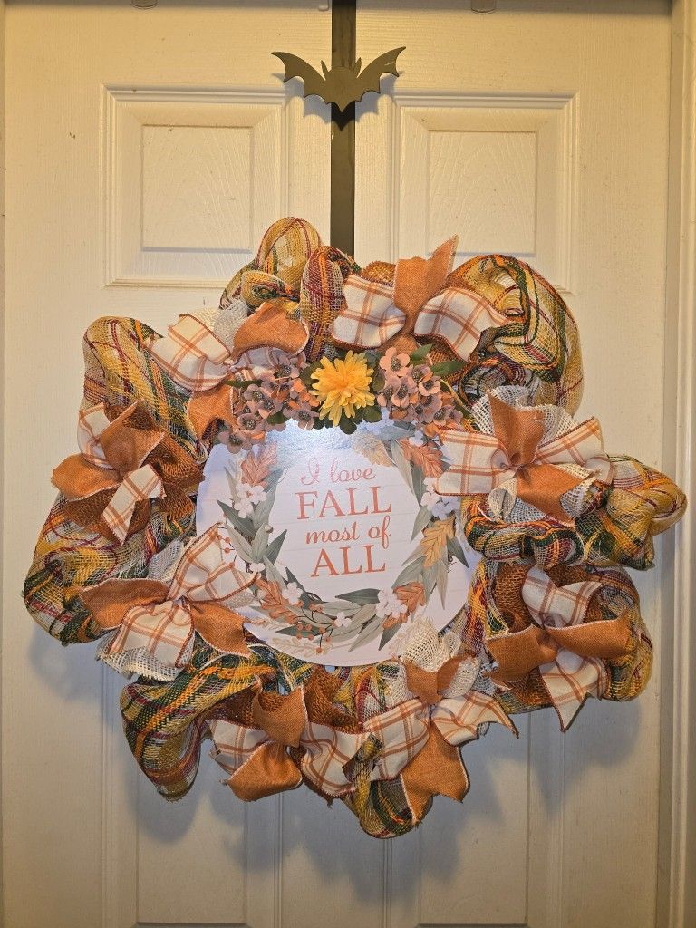 Fall Floral Wreath