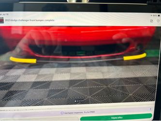 Dodge Challenger Spoiler Lip