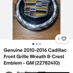 Cadillac Emblem Original  Caddy6