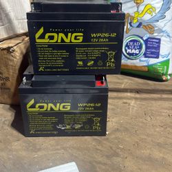 Wheelchair/Power Chair, Batteries