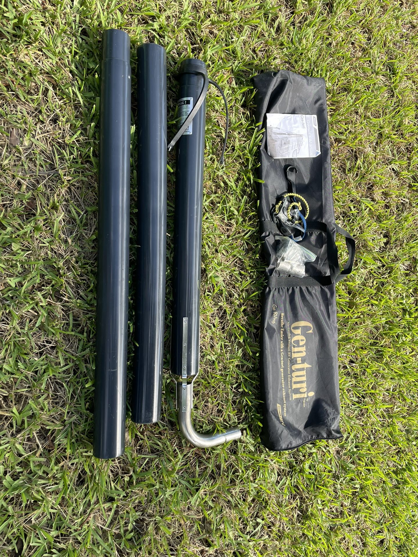 Gen Turi RV Generator Exhaust