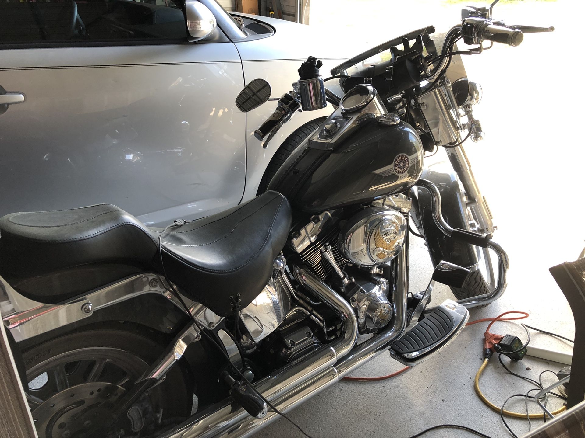 Motorcycle, 2006 Harley Davidson Fat Boy, 15000mi