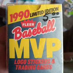 Limited Edition Fleers 1990 MVPs